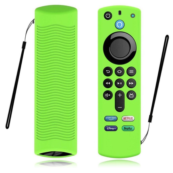 Generic Amazon Fire Tv Stick 4k (3rd) Y27 Silicone Controller Cover - Lu Green