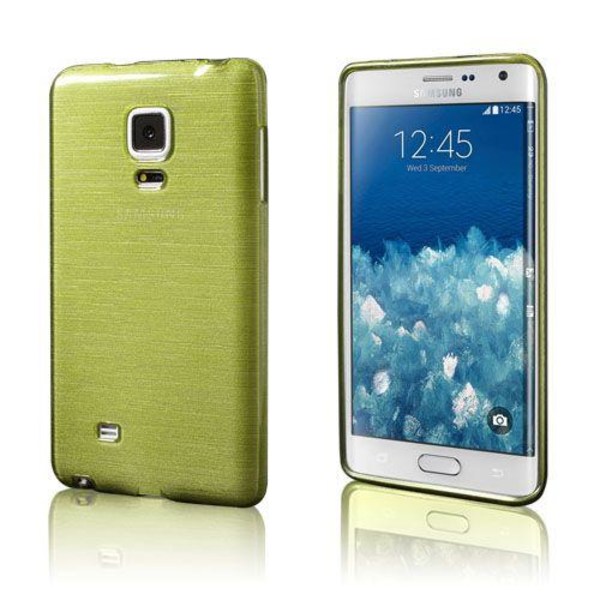 Samsung Bremer Galaxy Note Edge N915 Skal - Grön