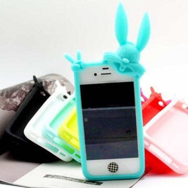 Apple Bugs Bunny (ljusblå) Iphone 4/4s Silikonskal