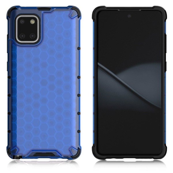 Generic Bofink Honeycomb Samsung Galaxy Note 10 Lite Cover - Blå Blue