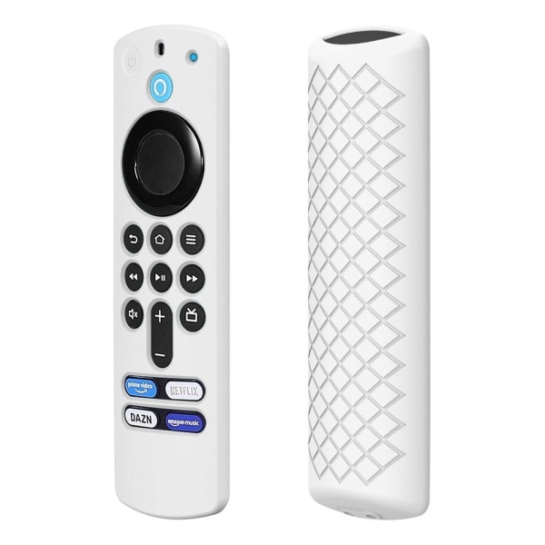 Generic Amazon Alexa Voice Remote (3rd Gen) Silicone Cover - White
