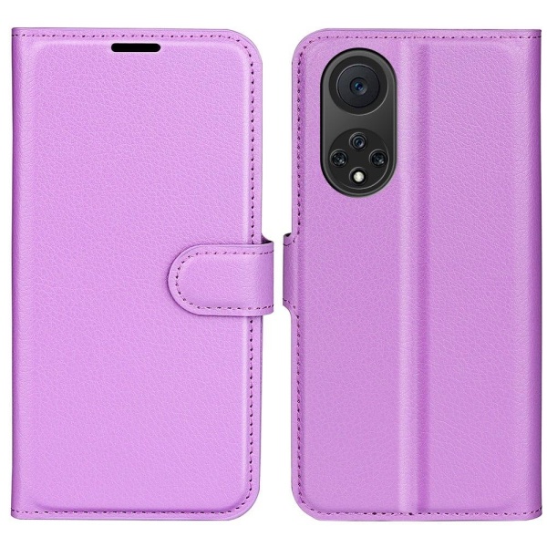 Generic Klassisk Huawei Nova 9 Flip Etui - Lilla Purple