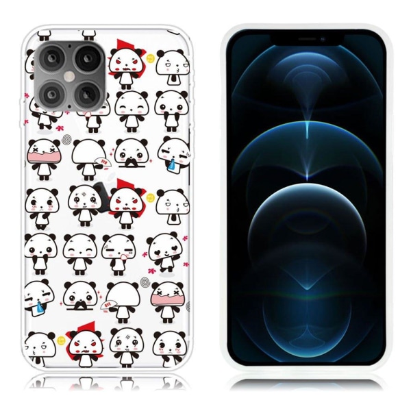 Generic Deco Iphone 12 Pro Max Etui - Lille Panda White