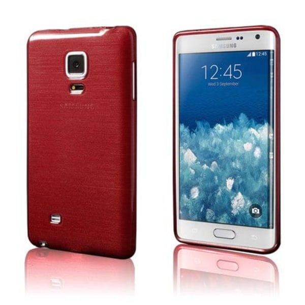 Generic Bremer Samsung Galaxy Note Edge N915 Cover - Rød Red