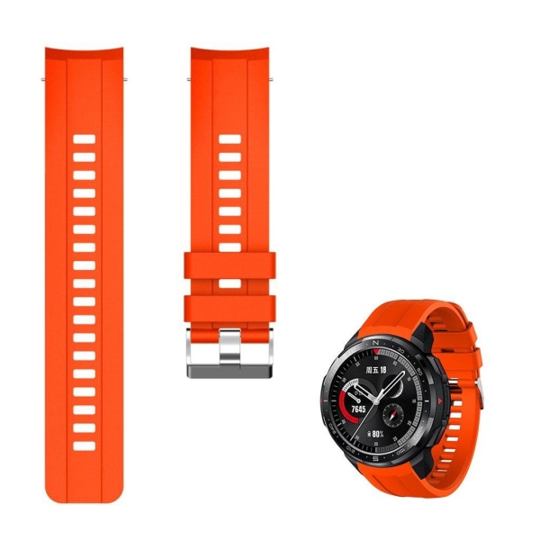 Generic Honor Watch Gs Pro Silicone Band - Orange