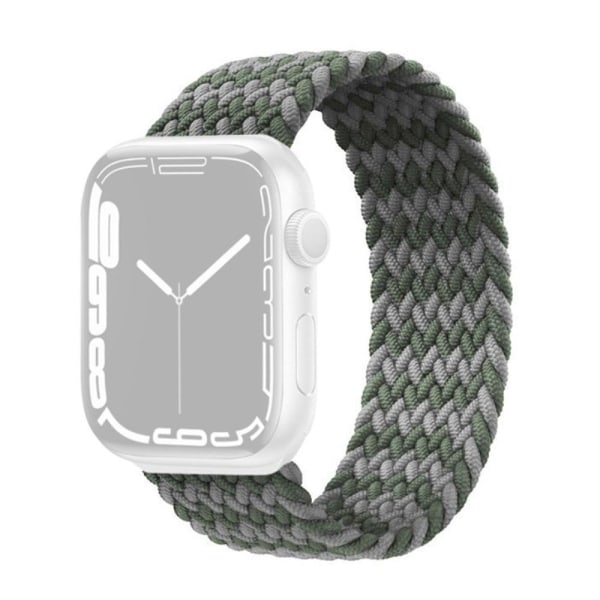 Generic Apple Watch Series 8 (45mm) / Ultra Elastic Nylon St Silver Grey