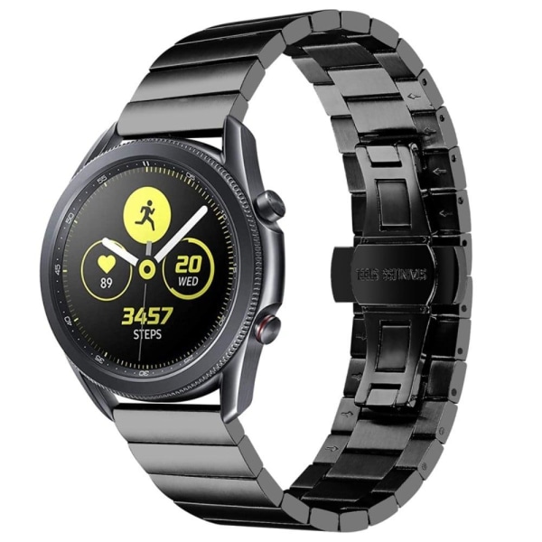 Generic Samsung Galaxy Watch 4 Classic (46mm) / Gear S3 Stainless Steel Black