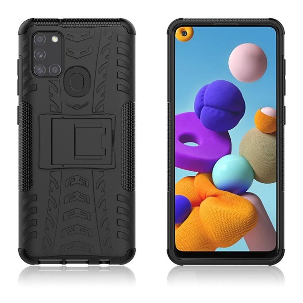 Generic Offroad Cover - Samsung Galaxy A21s Sort Black