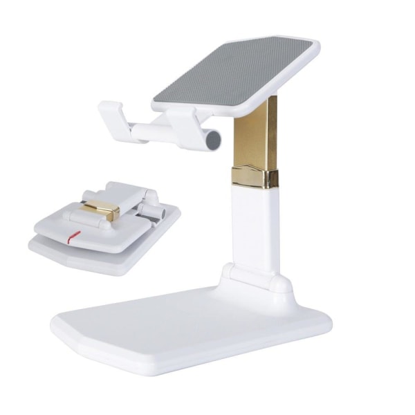 Generic Universal Adjustable Stand Phone And Tablet Holder - White