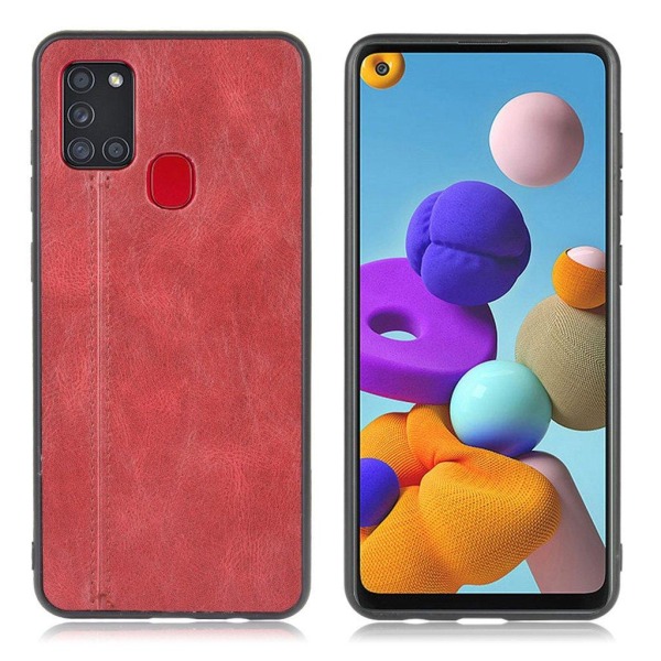 Generic Admiral Samsung Galaxy A21s Cover - Rød Red