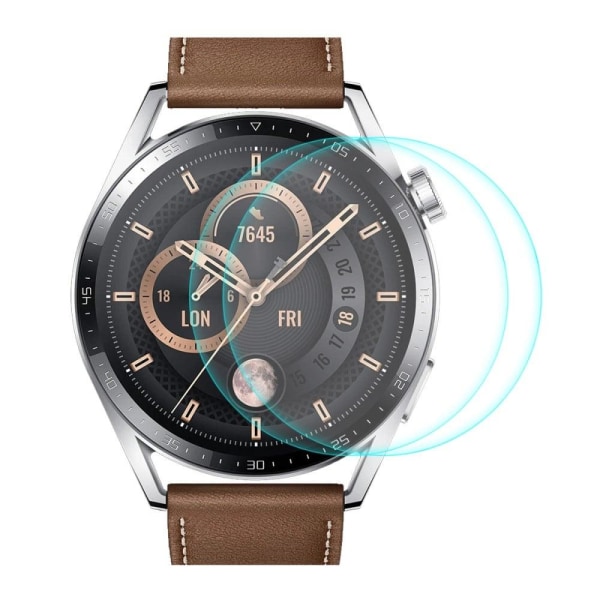 Generic 2pcs Enkay Huawei Watch Gt 3 (46mm) 2.15d Tempered Glass Screen Transparent