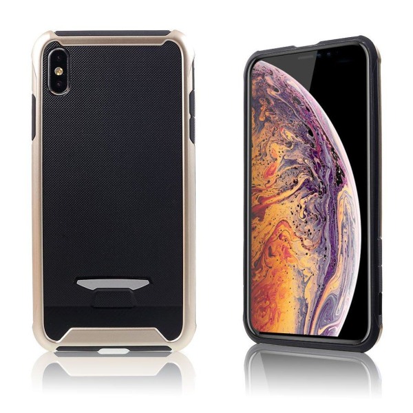 Generic Iphone Xs Max Mobiletui I Silikone Med Varmeafledende Huller - B Gold