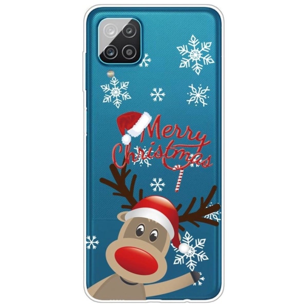 Generic Christmas Samsung Galaxy M53 5g Case - Reindeer With H Red