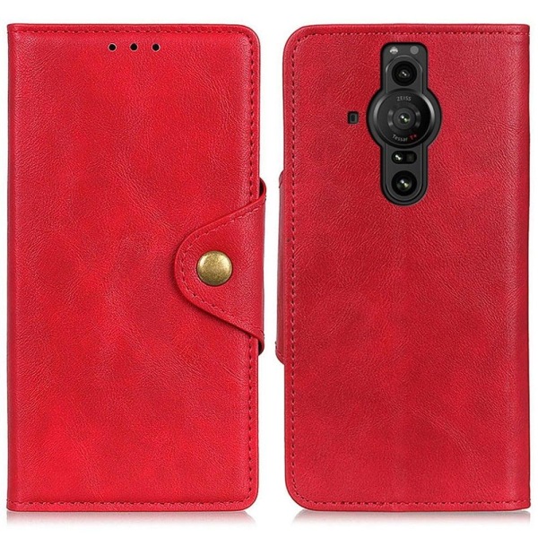 Generic Alpha Sony Xperia Pro-i Flip Etui - Rød Red