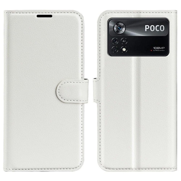 Generic Classic Xiaomi Poco X4 Pro 5g Flip Case - White