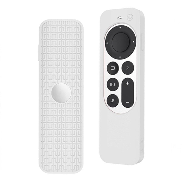 Generic Apple Tv 4k (2021) Controller Silicone Cover - White