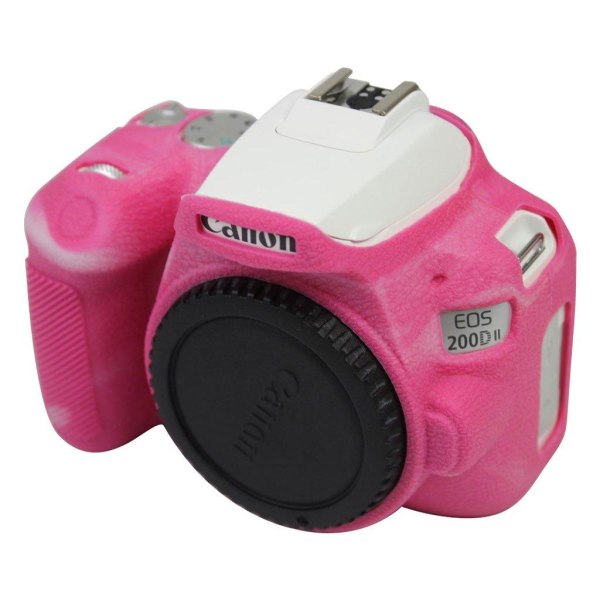 Generic Canon Eos 200d Ii Silikone Etui - Rose Pink