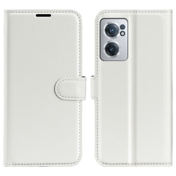 Generic Classic Oneplus Nord Ce 2 5g Flip Case - White
