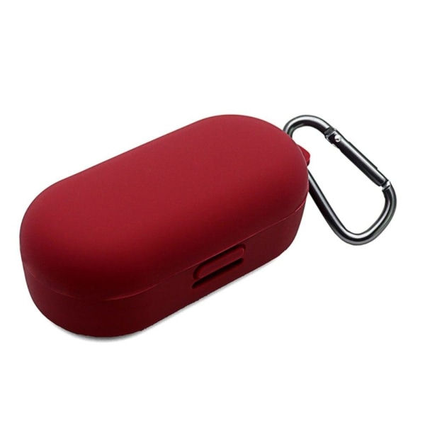 Generic Bose Sport Earbuds Simple Silicone Case With Buckle - Wine Red