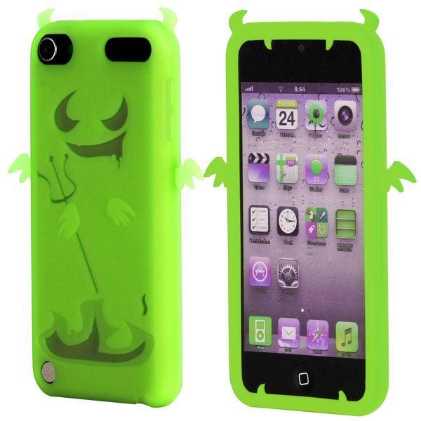 Apple Demon (grön) Ipod Touch 5 Silikonskal