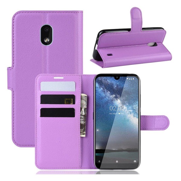 Generic Classic Nokia 2.2 Etui - Lilla Purple
