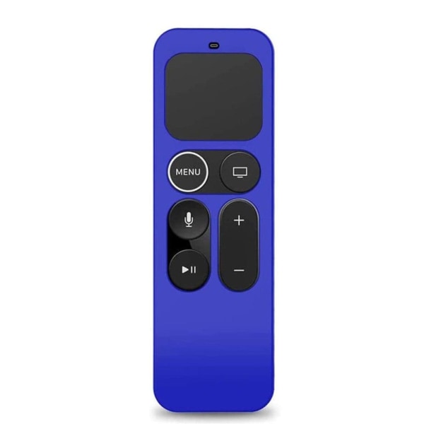 Generic Apple Tv 4k Y10 Silicone Remote Controller Cover - Blue
