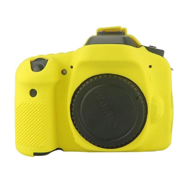 Generic Canon Eos 6d/5ds/5drs Cover I Silikone - Gul Yellow