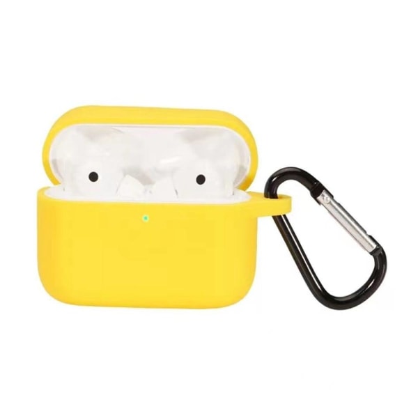 Generic Honor Earbuds 2 Se Silicone Case With Carabiner - Yellow