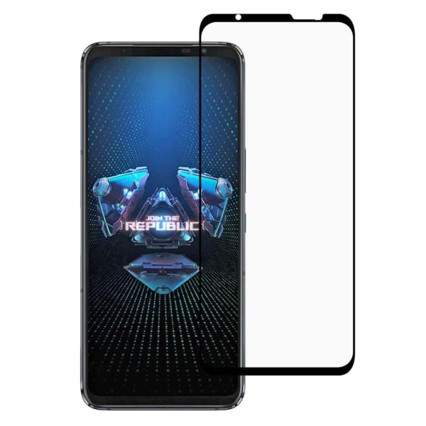 Generic Touch Sensitive Hærdet Glas Til Asus Rog Phone 5 Transparent