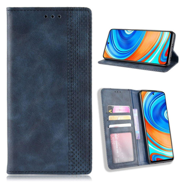 Generic Bofink Vintage Xiaomi Redmi Note 9s / 9 Pro Max Etu Blue
