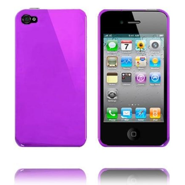 Generic Ice Electroplated (purple) Iphone 4 Case Purple