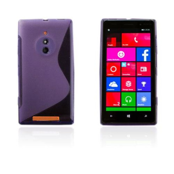 Generic Lagerlöf (lilla) Nokia Lumia 830 Cover Purple
