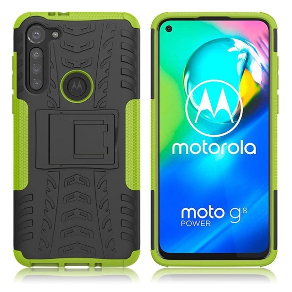 Generic Offroad Cover - Motorola Moto G8 Power Sort / Grøn Green