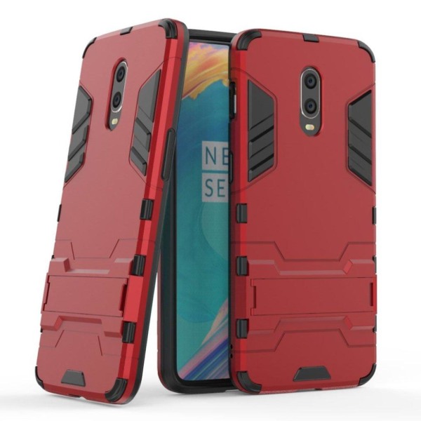 Generic Cool Guard Oneplus 7 Cover - Rød Red