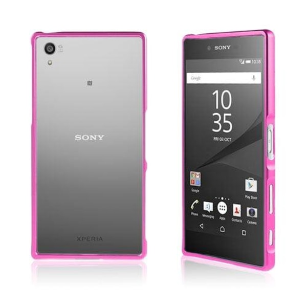 Generic Remes Bumper Af Alluminium Til Sony Xperia Z5 Premium - Pink