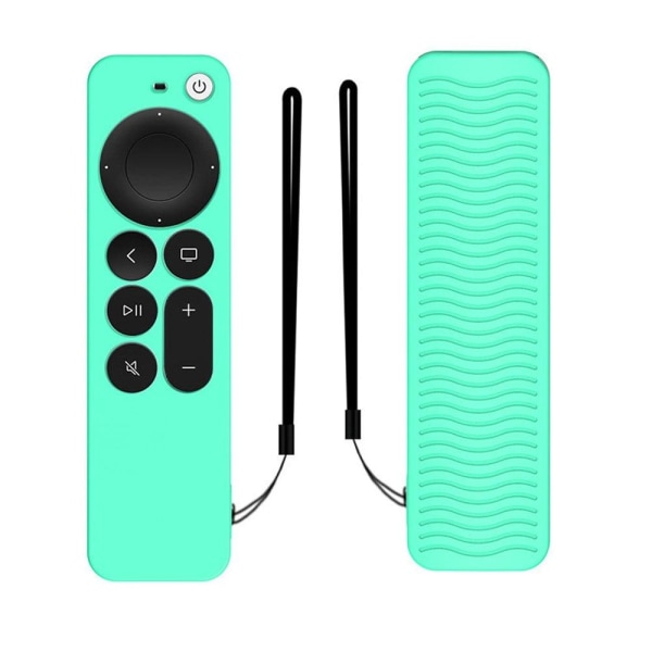Generic Apple Tv 4k (2021) Y31 Silicone Remote Controller Cover - Green