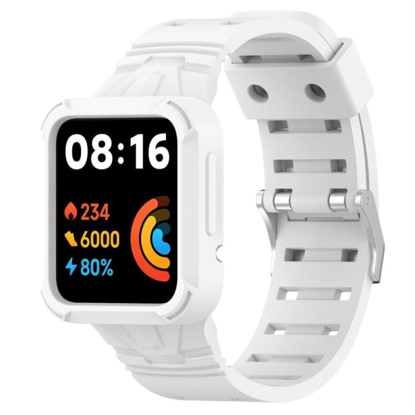 Generic Xiaomi Redmi Watch 2 Lite / Silicone Strap Wit White