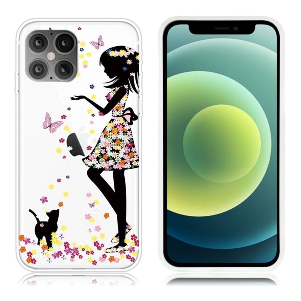 Generic Deco Iphone 12 Mini Case - Beautiful Girl Multicolor