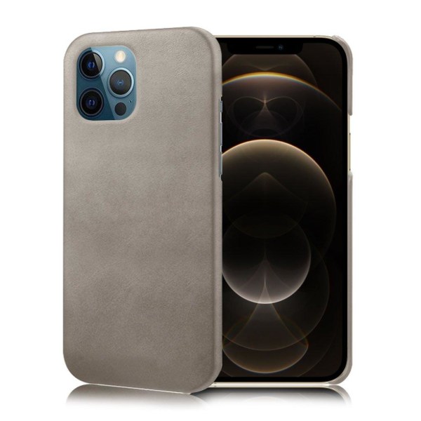 Generic Prestige Etui - Iphone 12 Pro Max Grå Silver Grey