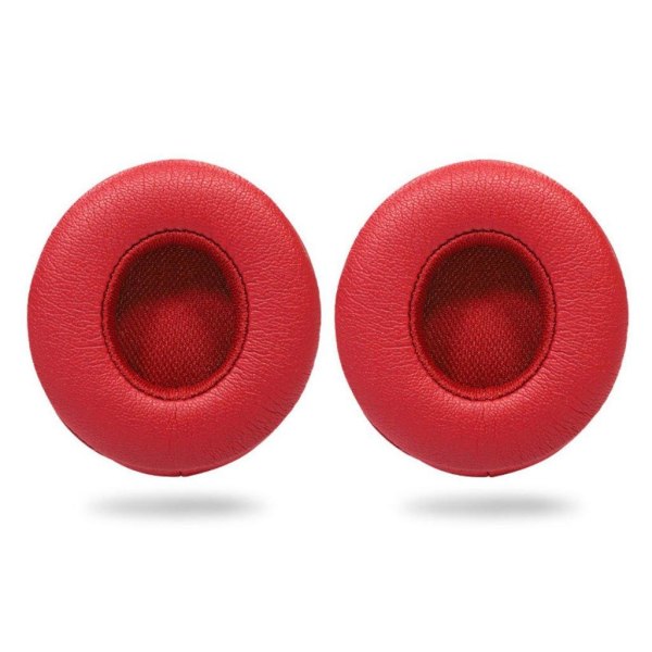 Generic Beats Solo 2 / 3 Leather Cushion Pad - Red