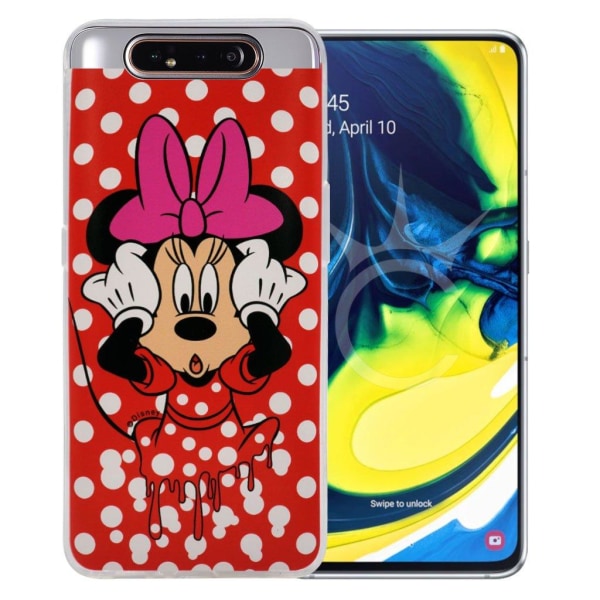 Generic Minnie Mouse #16 Disney Cover For Samsung Galaxy A80 - Red