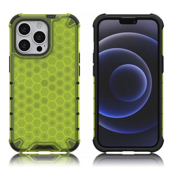 Generic Bofink Honeycomb Iphone 13 Pro Case - Green