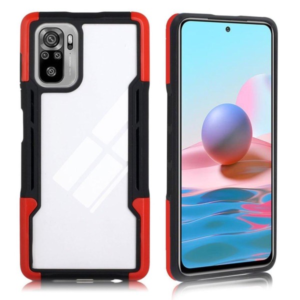 Generic Shockproof Protection Cover Til Xiaomi Redmi Note 10 / 10s Red