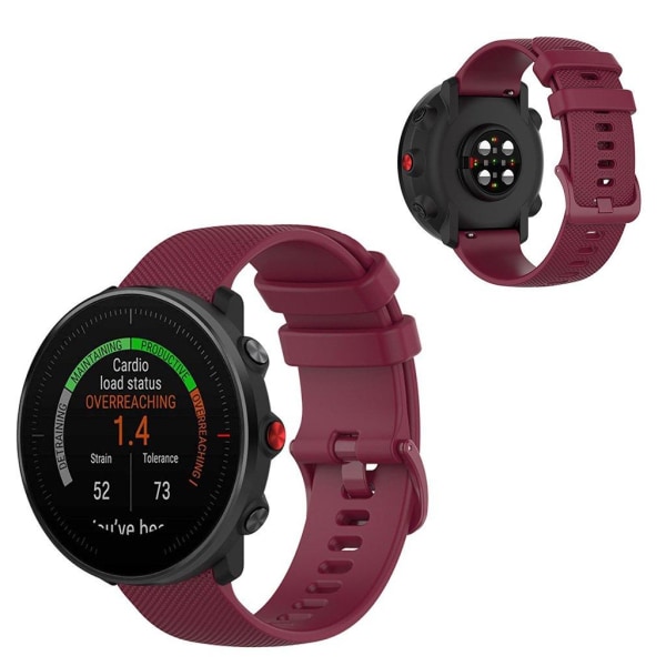Generic Polar Vantage M / Garmin Vivoactive 4 Huawei Watch Gt Silikone Red