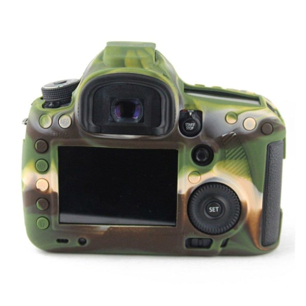 Generic Canon Eos 5d Mark Iii Cover I Silikone - Camouflage Multicolor
