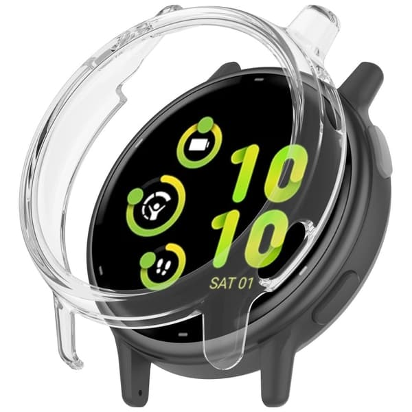 Garmin Vivoactive 5 Bump Resistant Protective Case Smartwatch Hollow Design Scratch Resistant Wear Resistant - Pink