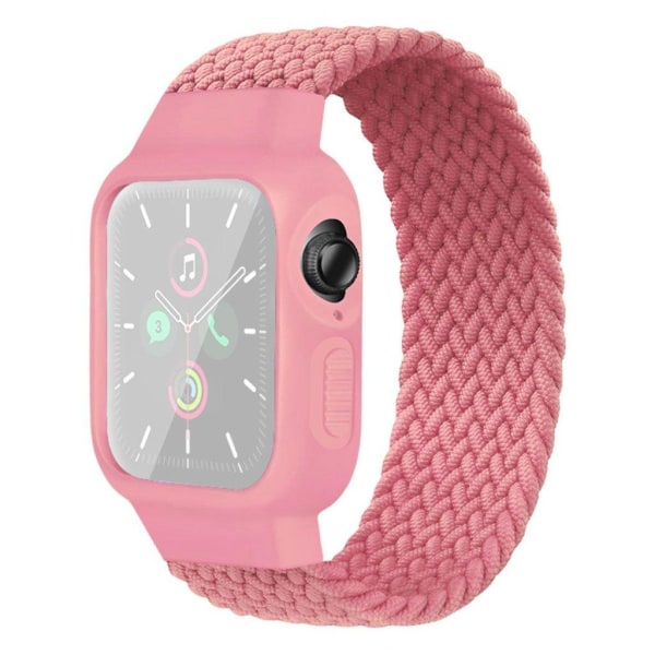 Generic Apple Watch Series 6 / 5 40mm Simple Nylon Band - Pink S