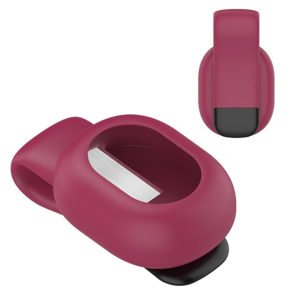 Generic Garmin Running Dynamics Pod Silicone Cover With Steel Clip - Win Red