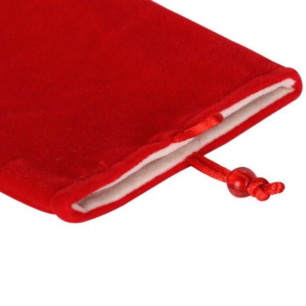 Lux-Case Färgad Tygpåse (röd)