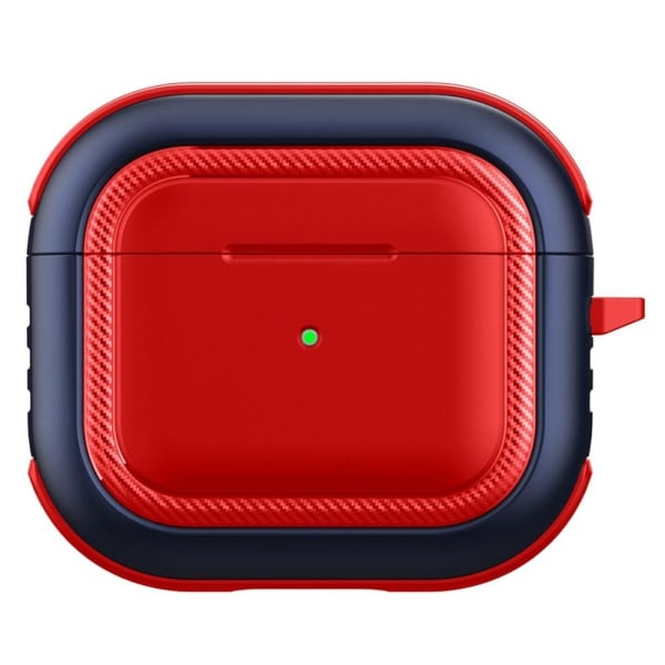 Generic Airpods 3 Charging Case With Buckle - Red / Blue